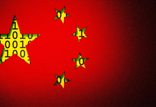 AI chatbot interface showing censored responses on Chinese political topics