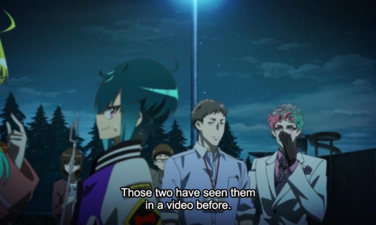 Screenshot showing Crunchyroll anime with ChatGPT-generated subtitle errors highlighting the AI localization controversy