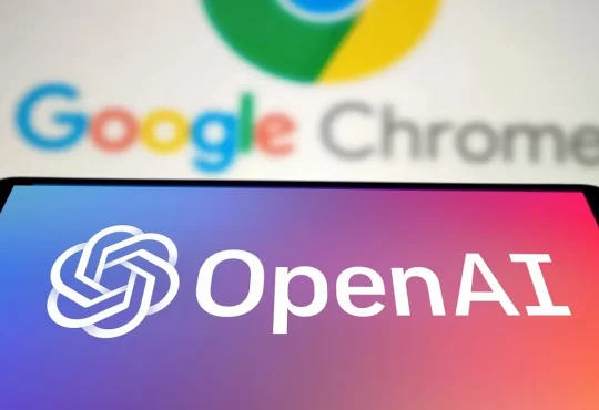 Illustration of OpenAI's upcoming AI-powered browser designed to challenge Google Chrome