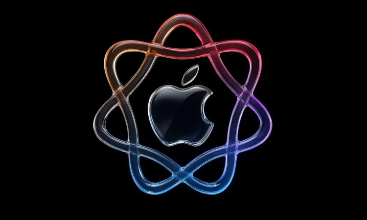 Apple AI strategy illustration showing integration across macOS and iOS devices