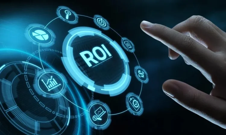 Illustration of AI deployment framework showcasing ROI, security, and governance strategy