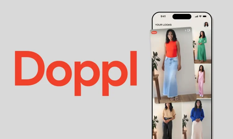 Illustration of the Google Doppl app interface showcasing its hyper-personalized AI features