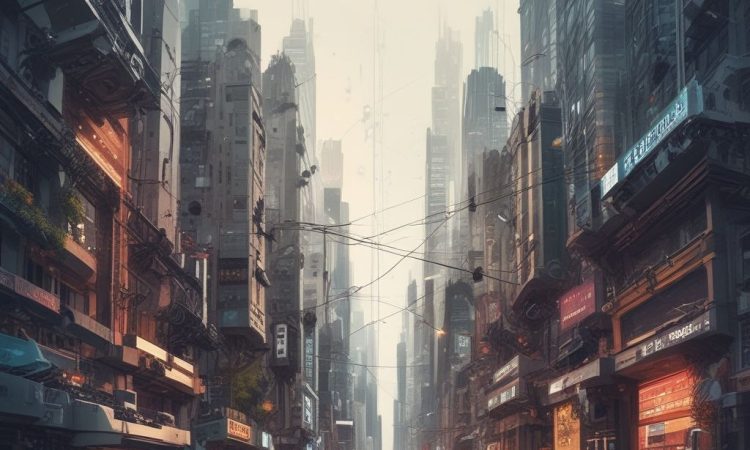 Illustration of a data scientist using generative AI tools in 2025 to automate data workflows and generate synthetic data