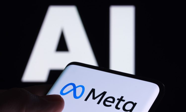 Illustration of Meta’s data center showing multi-gigawatt AI compute clusters powering artificial intelligence infrastructure