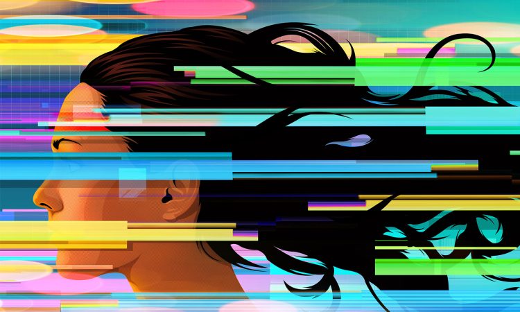 Chinese graphic artist protesting against the AI averaging effect in digital art