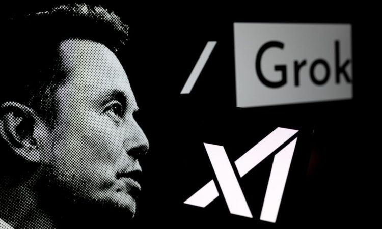 SpaceX rocket launch with overlay of xAI logo representing $2 billion investment in Elon Musk’s AI startup