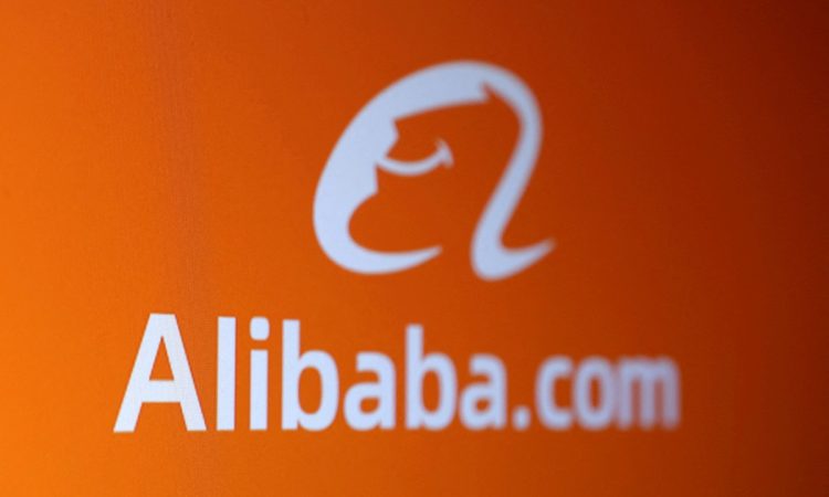 Alibaba mapping app showing local business rankings on a smartphone map interface