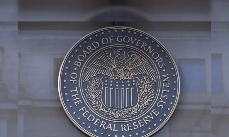 AI simulation of Federal Reserve meeting showing board members under political pressure