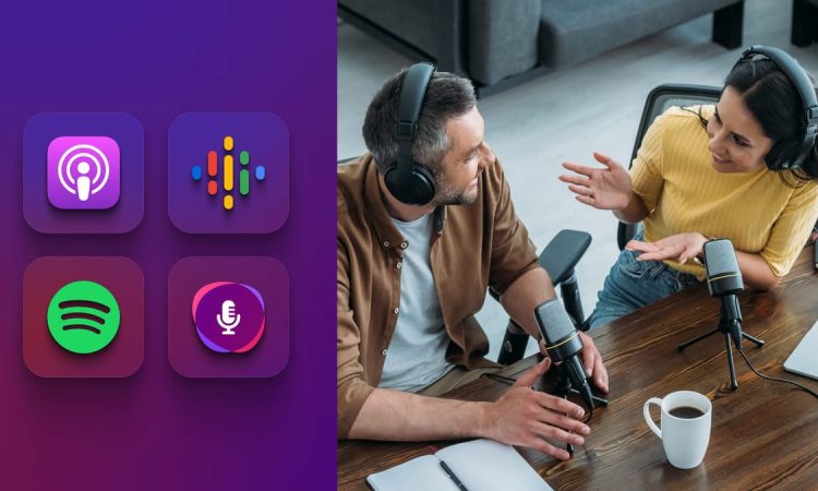 Podcaster using YouTube AI tools to create video clips and Shorts