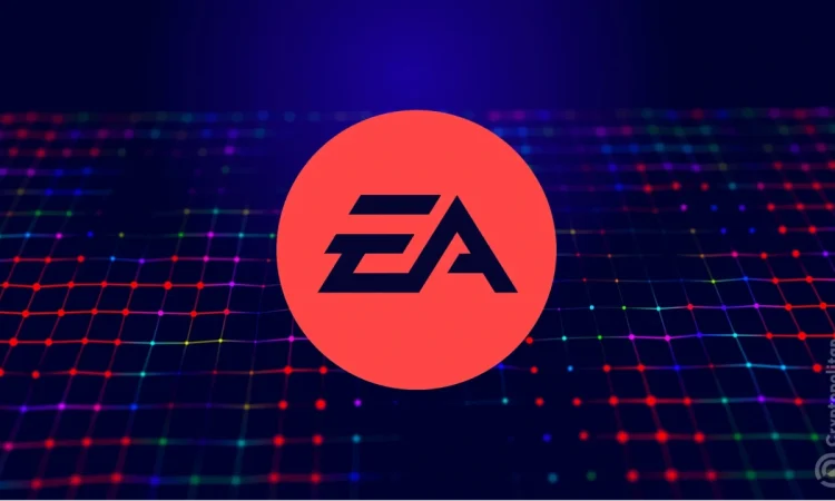 Electronic Arts logo with $50 billion privatization deal concept