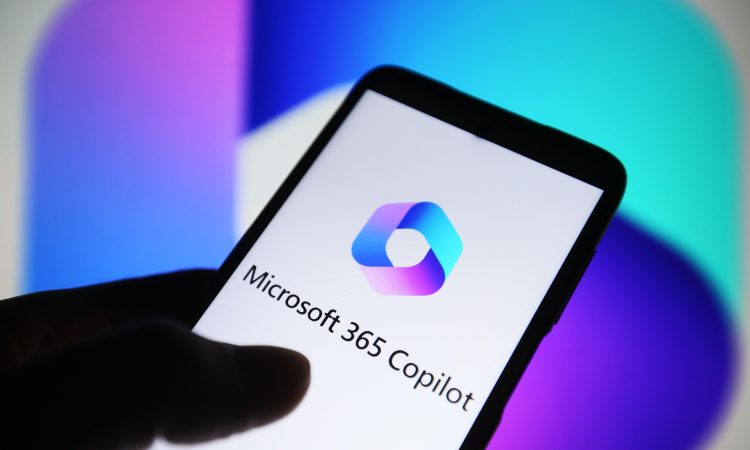 Person using Microsoft Copilot AI in Word and Excel to boost productivity
