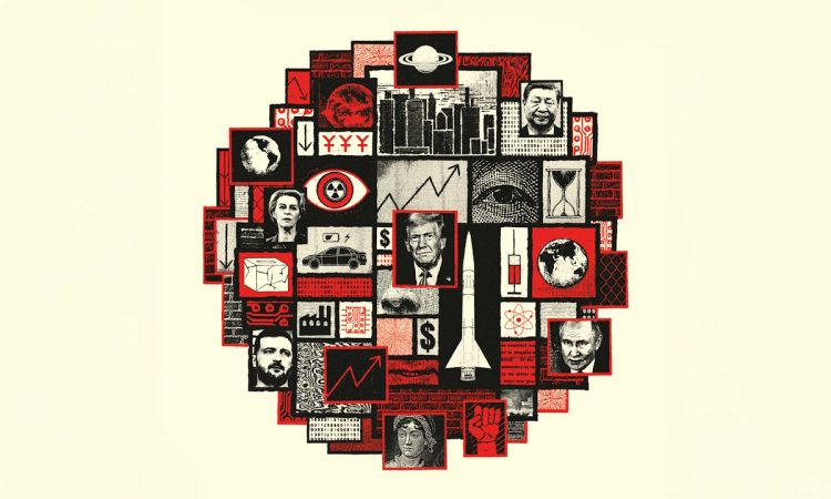 Image showing 2025 trending news impact on global politics, economy, and technology