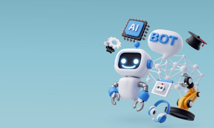 Humanoid robot demonstrating AI capabilities in 2025 robotics developments