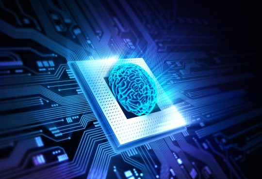 AI in Finance concept showing AI-driven banking and investment technologies in 2025