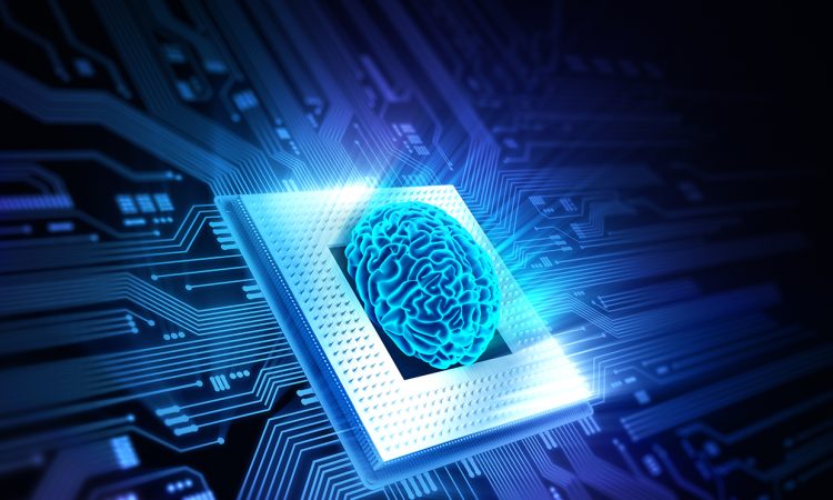 AI in Finance concept showing AI-driven banking and investment technologies in 2025