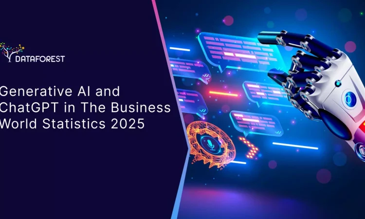 Illustration of generative AI and ChatGPT innovations enhancing creativity and productivity