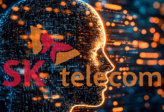 SK Telecom AI division employees discussing voluntary retirement program