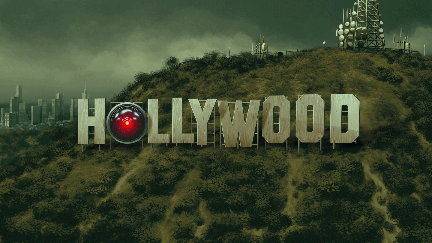 Hollywood filmmakers debating AI technology in film production