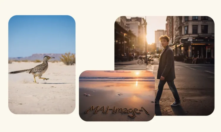 Microsoft MAI-Image-1 AI model generating photorealistic images