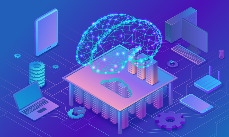 Graph showing AI news impact on business and technology growth