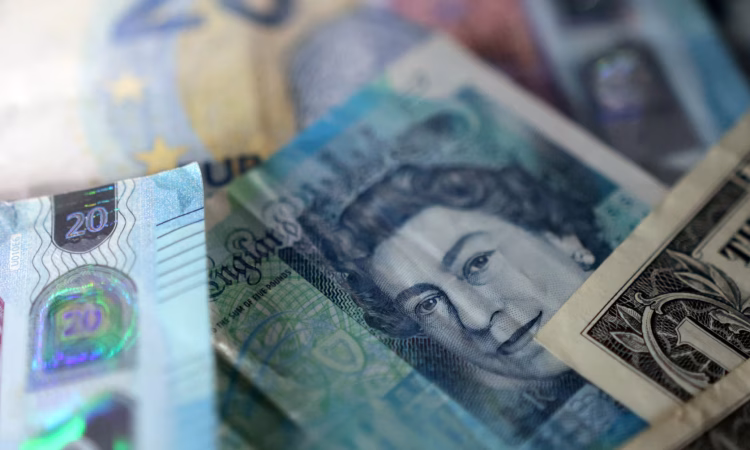 Illustration of AI investments impacting Britain’s pound and Sweden’s krona currency values