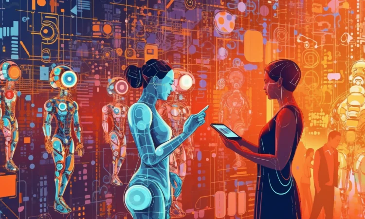 AI transforming human communication with chatbots and virtual assistants