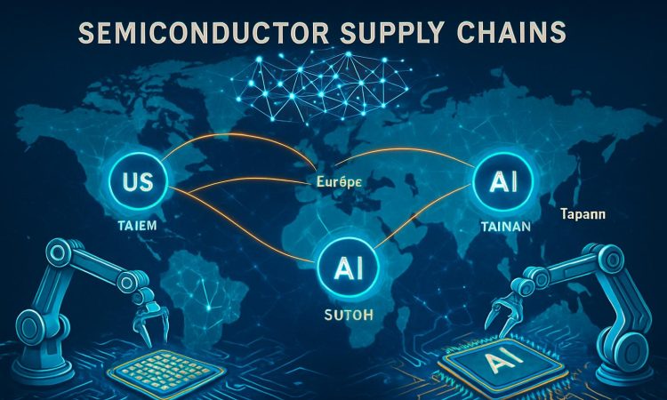 Asia AI market correction due to semiconductor and supply-chain risks
