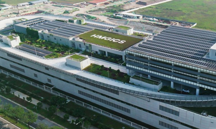 Hyundai AI-driven software-defined vehicle displayed at Bloomberg Forum