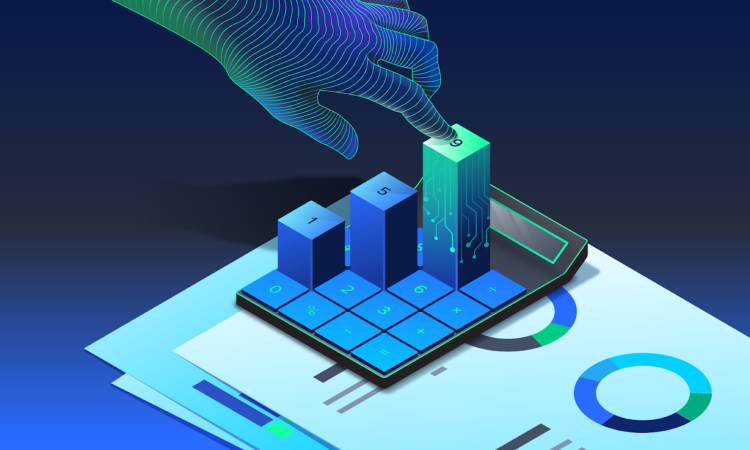 AI data center with servers representing over-leveraging AI infrastructure projects