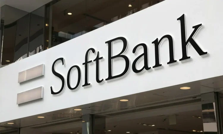 SoftBank headquarters with OpenAI logo, representing AI-driven profit growth