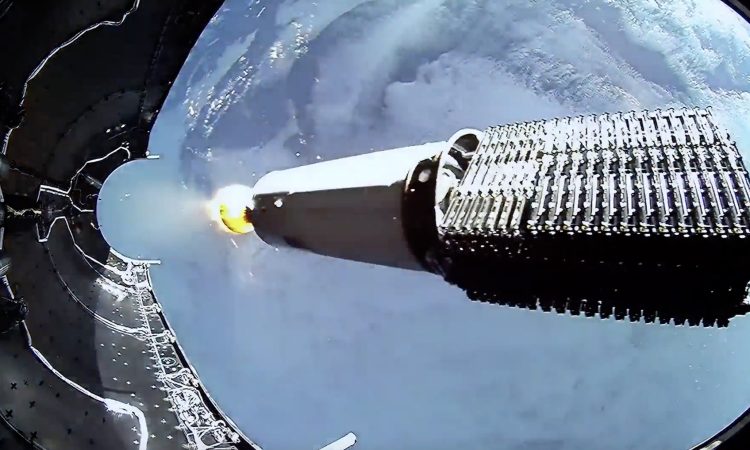 Illustration of Google’s proposed space-powered data center concept